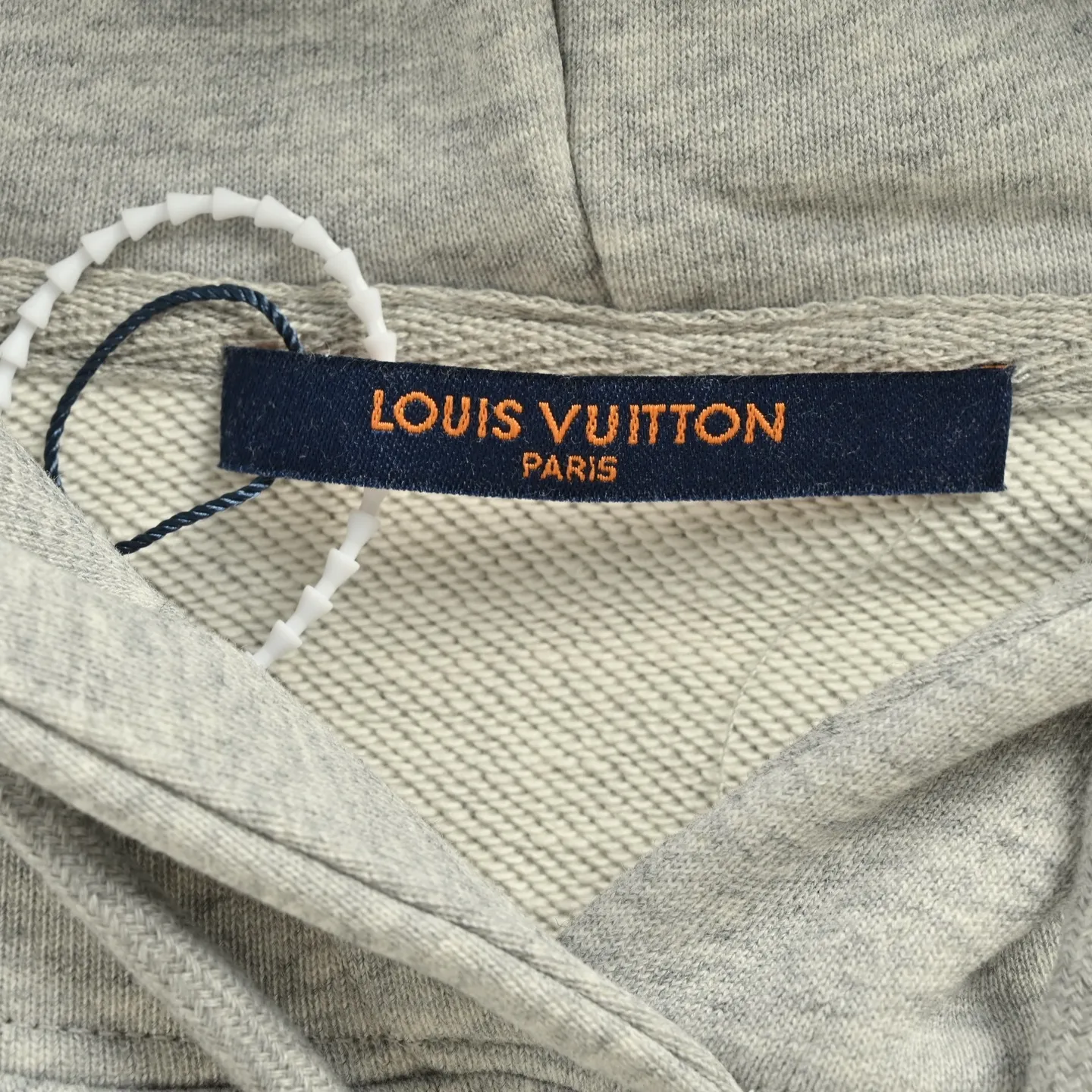 Louis Vuitton/Louis Vuitton 25Fw hot diamond letter logo hooded sweatshirt